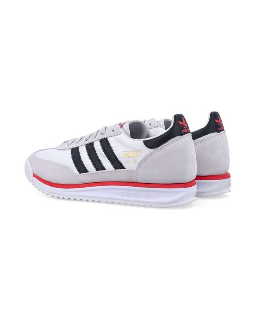 Adidas Originals White Sl 72 Rs Sneakers
