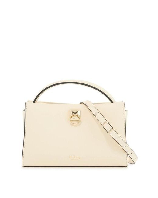 Mulberry Natural Mini Iris Handbag