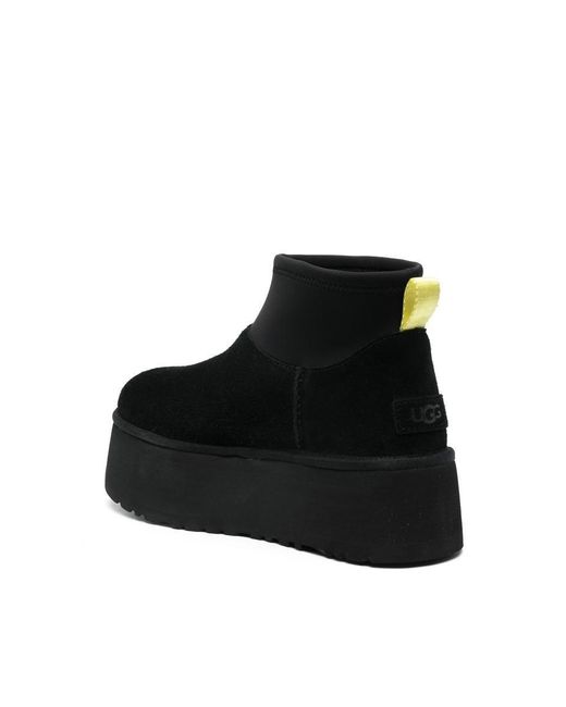 Ugg Black Stivaletto Classic Mini Dipper