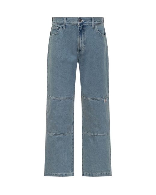Dickies Blue Denim Jeans Double Knee for men