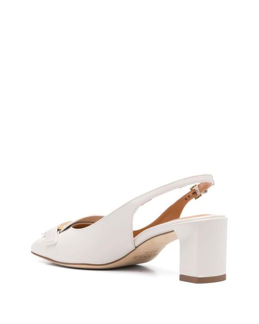 Tod's Pink Cuoio T Slingback