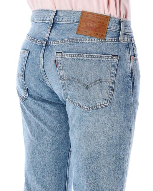 Levi's Blue 501 Original Jeans for men