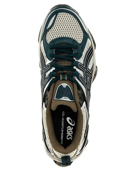 Asics Green 'Gel-Quantum Kinetic' Sneakers for men
