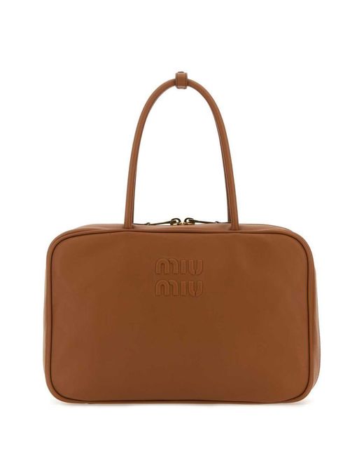 Miu Miu Brown Handbags