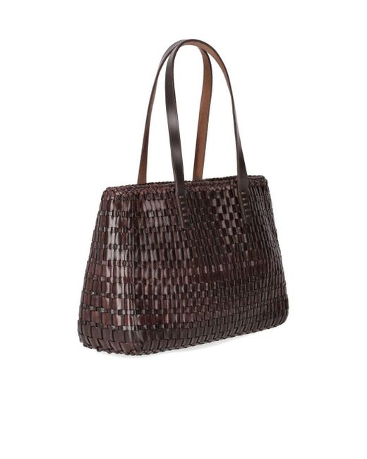 Dragon Diffusion Salvage Irregular Shoulder Bag in Brown | Lyst UK