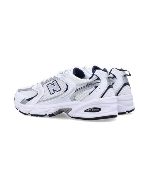 New Balance White 530 Sneakers