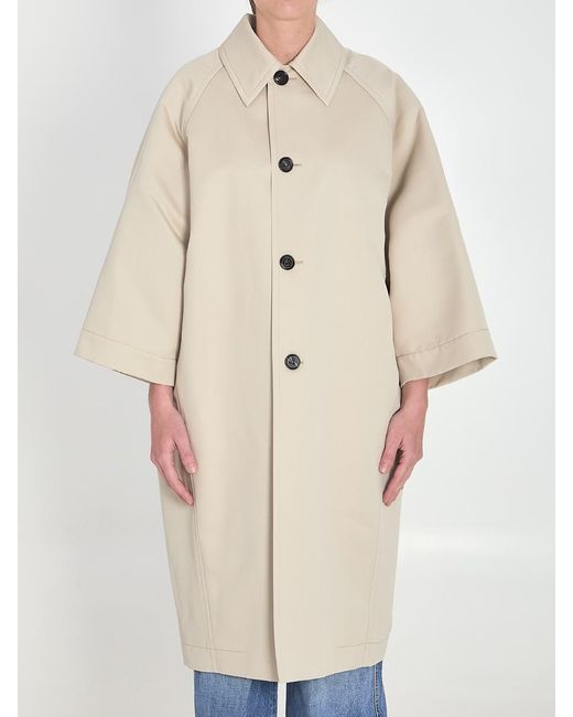 Bottega Veneta Natural Coccoon Coat