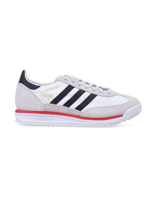 Adidas Originals White Sl 72 Rs Sneakers