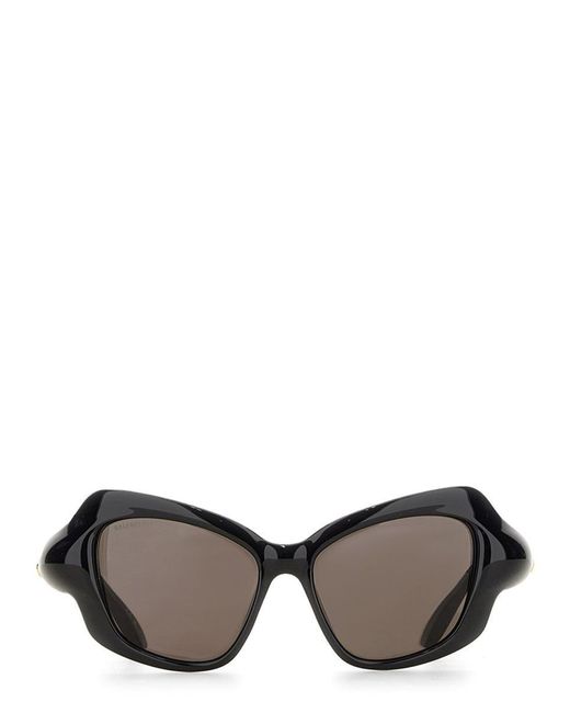 Balenciaga Gray Cat Palace Sunglasses