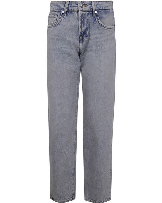 7 FAM Calie Straight jeans in bottomline | June. - June