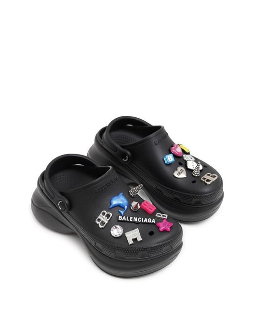 Balenciaga Black Clogs