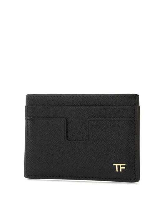 Tom Ford Black Small Leather Goods for men