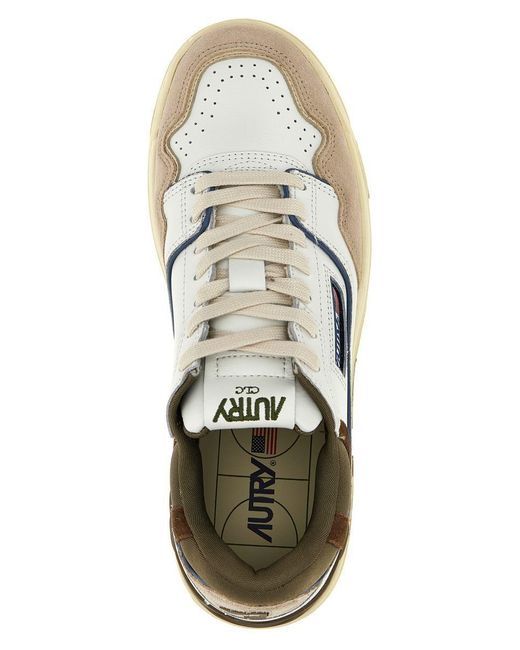 Autry White 'Clc Low' Sneakers for men