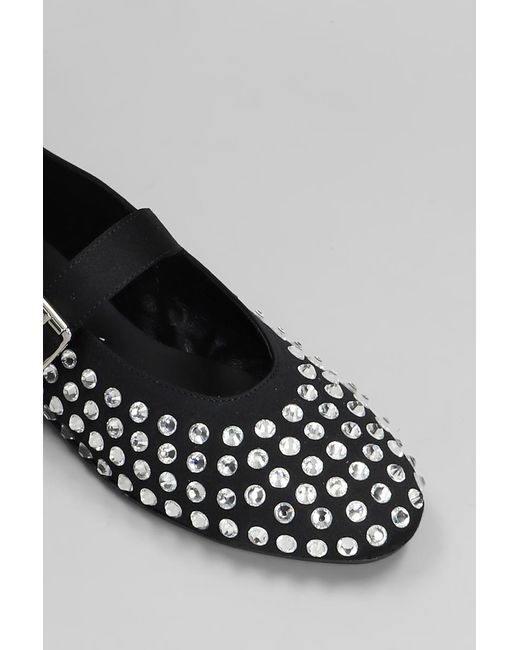 GISÉL MOIRÉ White Ballet Flats