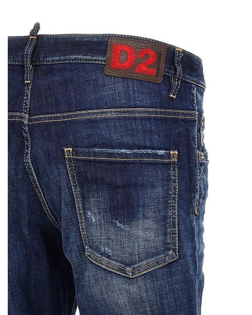 DSquared² Blue 'Skater' Jeans for men
