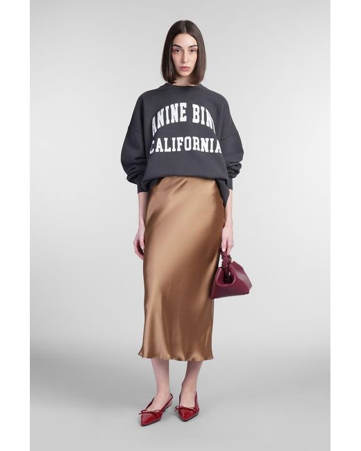 Anine Bing Blue Miles Sweatshirt