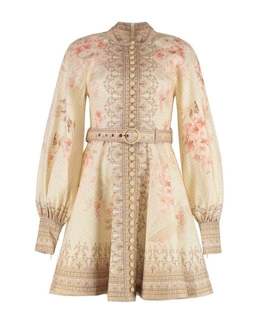 Zimmermann Natural Illuminate' Mini Dress
