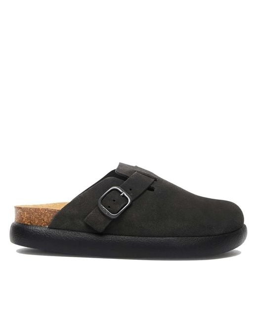 Scholl Black Fae Chunky Shoes