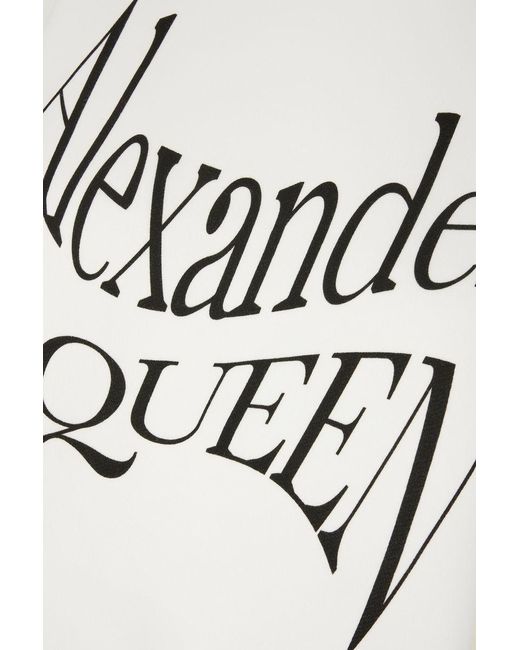 Alexander McQueen White Sweatshirts