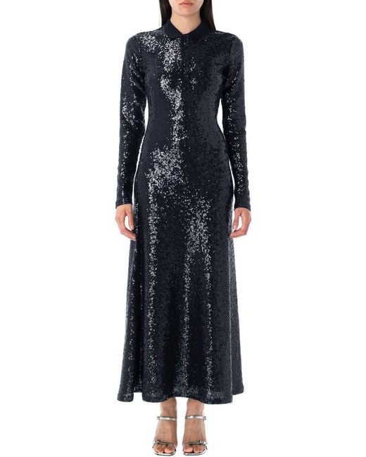 Polo Ralph Lauren Blue Sequin Dress