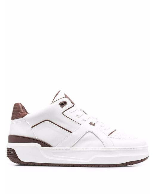Just Don White Low Luxury Jd3 Sneakers for men