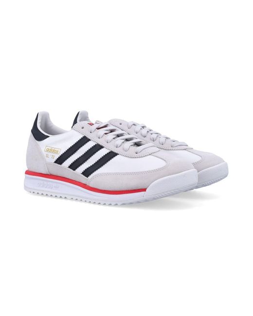 Adidas Originals White Sl 72 Rs Sneakers