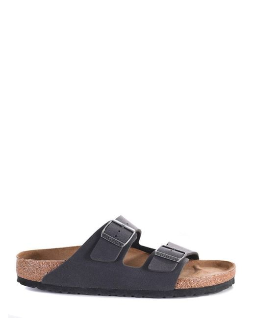 Birkenstock Gray "Arizona" Slippers for men