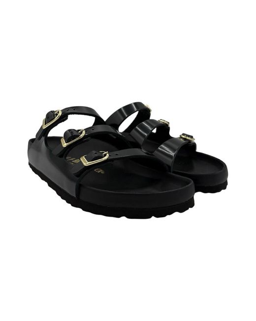 Birkenstock Black City Slippers