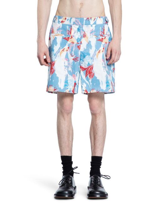 Alexander McQueen Blue Shorts & Skirts for men