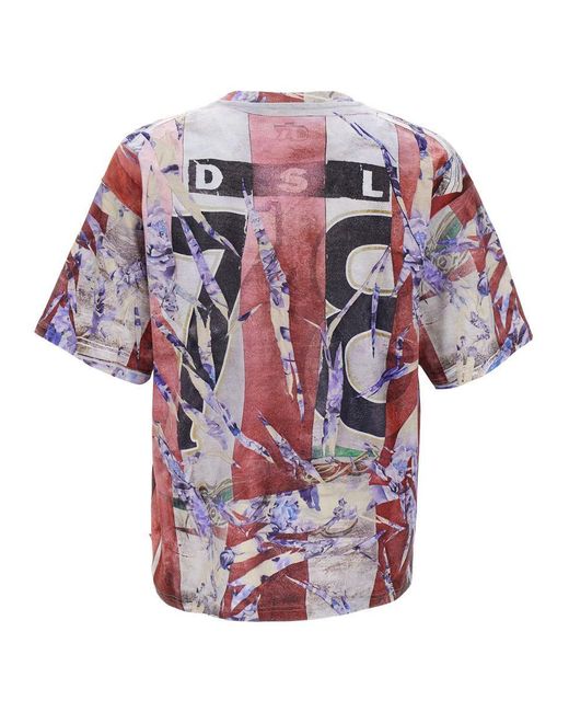 DIESEL White 'T-Boxt-R13' T-Shirt for men
