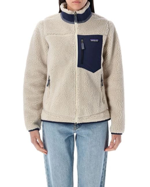Patagonia Blue Classic Retro-X Fleece Jacket