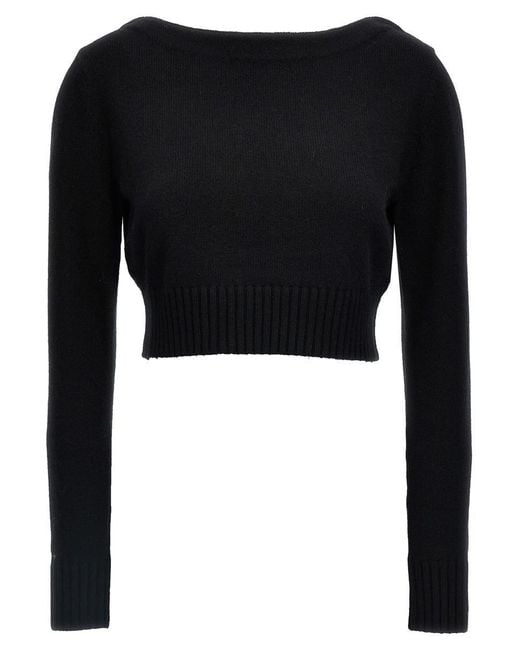 Max Mara Black Angri' Sweater