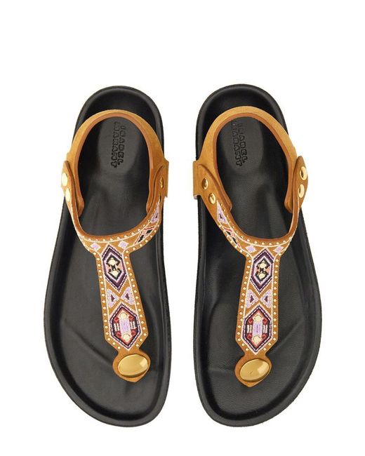 Isabel Marant Natural Sandal "Enore"
