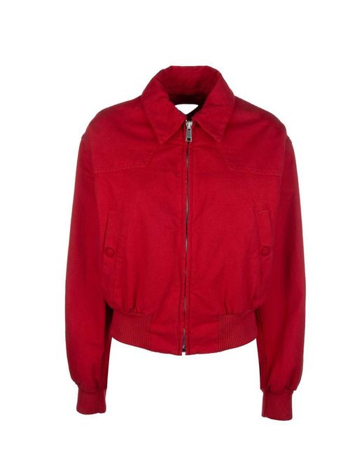 Prada Red Jackets & Vests