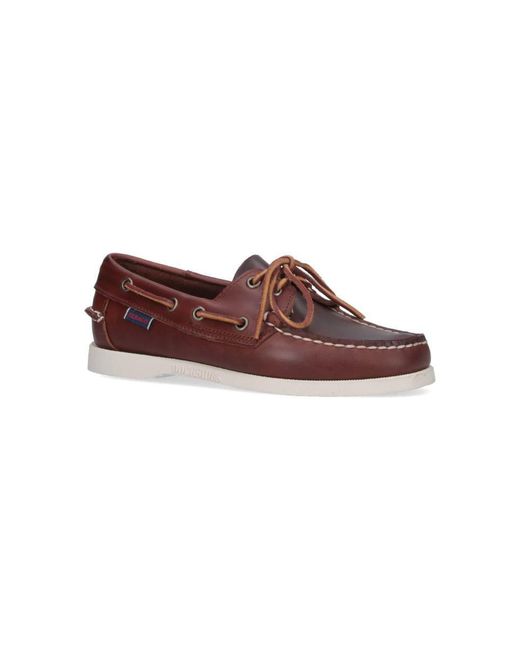 Sebago Purple Flat Shoes