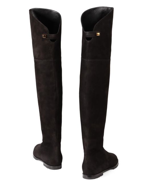 Maison Skorpios Black Stefania Over-The-Knee Boots