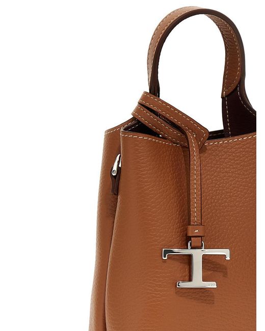 Tod's Brown 'Micro Bag' Handbag