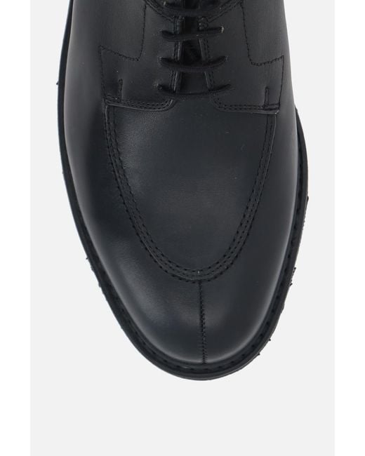 Paraboot Black Flat Shoes for men