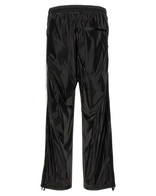 Doublet Black 'Laminate Track' Joggers for men