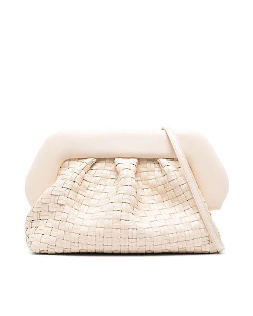 THEMOIRÈ Natural Vegan Pu Clutch Bag