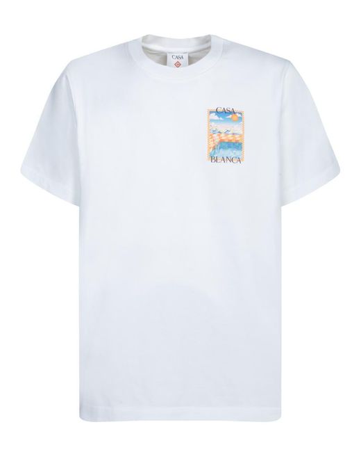 Casablanca White T-Shirts for men
