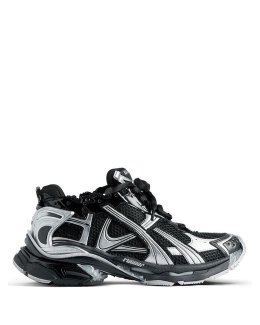 Balenciaga Black Runner Shoes for men