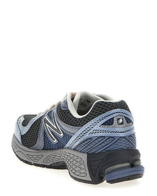 New Balance Blue '860' Sneakers