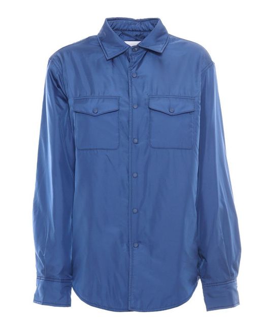 Aspesi Blue Shirt for men