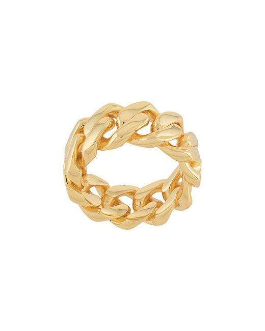 DARKAI Metallic Cuban Ring Accessories for men