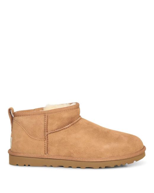 Ugg Brown Classic Ultra Mini Boots for men