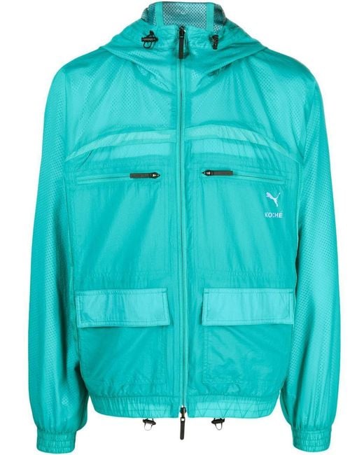 PUMA Blue X Koché Reversible Zip-Up Hooded Jacket for men