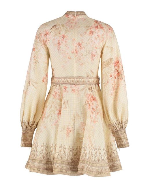Zimmermann Natural Illuminate' Mini Dress