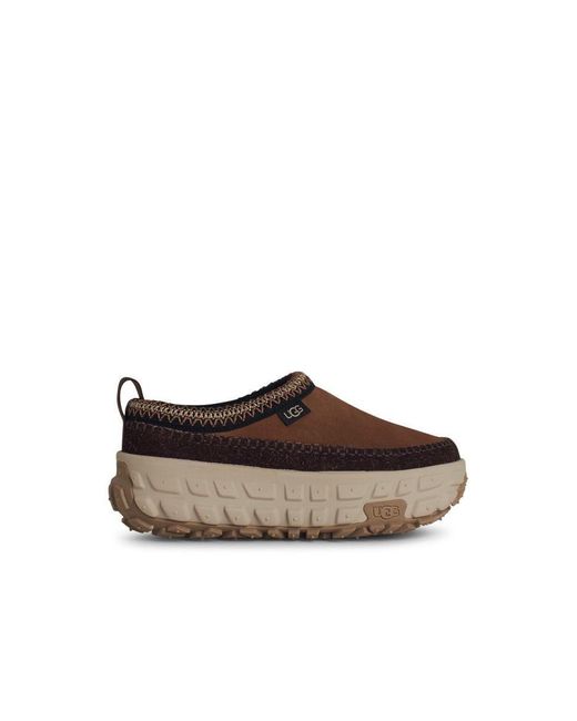 Ugg Brown 'Venture' Suede Sneakers