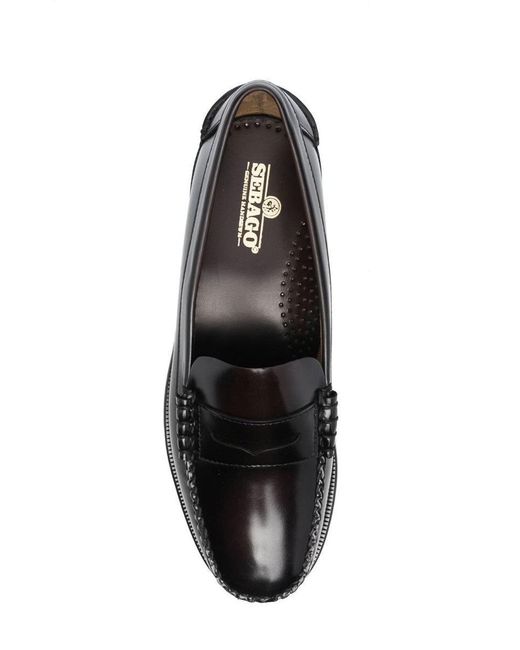 Sebago Black Flat Shoes for men